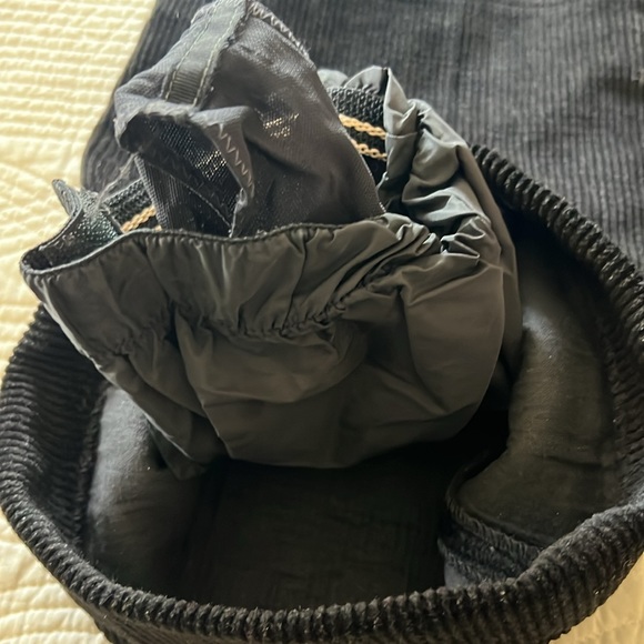 Roffe Corduroy black womens ski pants size 8 - Picture 4 of 5